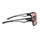 Optic Nerve Variant PM Sunglasses, Shiny Carbon Frame, Photochromatic- Rose to Smoke Lens 17052
