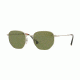 Persol PO2446S Sunglasses 518/4E-52 - Silver Frame, Green Lenses