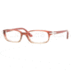 Persol PO2973V Eyeglass Frames 925-5216 - Red Gradient Brown 