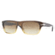 Persol PO3001S Progressive Prescription Sunglasses PO3001S-909-51-5519 - Lens Diameter: 55 mm, Frame Color: Brown Green Gradient Yellow