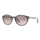 Persol PO3015S Sunglasses 983/87-5118 - Red Horn Frame, Crystal Pink Gradient Blue Lenses