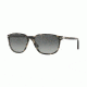 Persol PO3019S Sunglasses 106371-52 - Spotted Grey Black Frame, Grey Gradient Gold Mirror Lenses