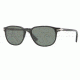Persol PO3019S Sunglasses 95/31-5200 - Black Frame, Crystal Green Lenses