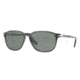 Persol PO3019S Sunglasses 982/31-5218 - Grey Horn Frame, Green Lenses