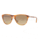 Persol PO3038S Sunglasses 960/81-5200 - Striped Brown Frame, Polarized Brown Gradient Lenses
