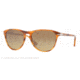 Persol PO3038S Bifocal Prescription Sunglasses PO3038S-960-81-52 - Lens Diameter 52 mm, Frame Color Striped Brown