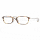 Persol PO3044V Eyeglass Frames 938-5021 - Green Striped Brown Frame