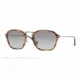 Persol PO3047S Progressive Prescription Sunglasses PO3047S-938-M3-49 - Lens Diameter 49 mm, Frame Color Striped Green