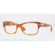 Persol PO3054V Progressive Prescription Eyeglasses 960-51 - Stripped Brown Frame, Demo Lens Lenses
