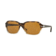 Persol PO3136S Single Vision Prescription Sunglasses PO3136S-103733-57 - Lens Diameter 57 mm, Frame Color Striped Brown/grad.trasp