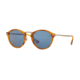 Persol PO3166S Sunglasses 960/56-51 - Striped Brown Frame, Light Blue Lenses