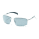Polaroid Darrel Sunglasses - Silver, Polar Light Grey Lenses PDP4125Y