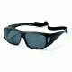 Polaroid Jordan SunCovers - Black, Polarized Grey Lenses PDP8040Z