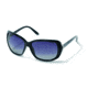 Polaroid Mena Sunglasses - Black, Polarized Grey Gradient Lenses PDF8104Z