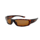 Polaroid Oliver Sport Sunglasses - Demi Frame, Polarized Copper Lenses PDP7125Z