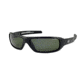 Polaroid Randy Sport Sunglasses - Black Frame, Polarized Green Lenses PDP7102Z