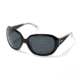 Polaroid Vanessa Sunglasses - Black, Polarized Grey Lenses PDP8105Z