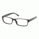 Polo PH2065 SV Prescription Eyeglasses - Shiny Black Frame / 56 mm Prescription Lenses, 5001-5616