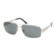 Polo PH 3054 Sunglasses Styles - Brushed Silver Gray Frame, 910487-6014