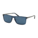 Polo PH4119 Progressive Prescription Sunglasses PH4119-546980-56 - Lens Diameter 56 mm, Frame Color Vintage Trasparent Blue