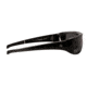 Popticals PopGear Sunglasses, Black Over Crystal Gloss Frame, Gray Lens, Polarized, 040050-BLGP