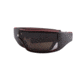 Popticals PopGear Sunglasses, Red/Black Crystal Matte Frame, Gray Lens, Polarized, 030050-REGP