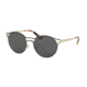 Prada Cinema PR62SS Sunglasses 1AB5S0-53 - Black/pale Gold Frame, Grey Lenses