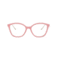 Prada CONCEPTUAL PR11VVF Bifocal Prescription Eyeglasses 3101O1-53 - Opal Pink