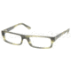 Prada Eyeglasses PR04MV with No-Line Progressive Rx Prescription Lenses ZWZ1O1-5417 - Camo 