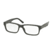 Prada Eyeglass Frames PR16MV TV41O1-55 - Matte Brushed Grey Frame