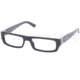 Prada Eyeglasses PR13LV with No-Line Progressive Rx Prescription Lenses 7XO1O1-5216 - Blue Night 