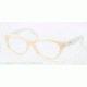 Prada JOURNAL PR01QV Eyeglass Frames QFK1O1-52 - Ivory Gradient Pink Frame