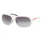Prada Linea Rosa PS 06LS Sunglasses Styles - Talc Frame / Gray Gradient Lenses, AAI3M1-6317
