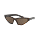 Prada MILLENNIALS PR12VS Sunglasses 2AU8C1-57 - , Brown Lenses