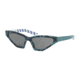 Prada MILLENNIALS PR12VS Sunglasses 4456Q0-57 - , Grey Lenses