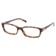 Prada PR07NV Bifocal Eyeglasses - Dark Havana Frame / 53 mm Prescription Lenses, AB61O1-5317