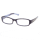 Prada PR15LV Progressive Eyeglasses - Top Violet On Lilac Demo Lens Frame / 51 mm Prescription Lenses, 7ON1O1-5116