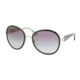Prada PR 51NS Sunglasses Styles - Silver Frame / Gray Gradient Lenses, 1BC3M1-5720