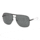 Prada PR 57MS Sunglasses Styles - Matte Black Frame / Gray Lenses, 1BO1A1-5914