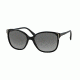 Prada PR01OS Sunglasses 1AB3M1-55 - Black Frame, Grey Gradient Lenses