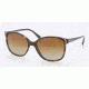 Prada PR01OS Sunglasses 2AU6E1-5517 - Havana Frame, Polarized Brown Gradient Lenses