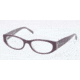 Prada PR03PV Bifocal Prescription Eyeglasses MAT1O1-5117 - Top Violet Frame, Demo Lens Lenses
