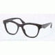 Prada PR04QV Bifocal Prescription Eyeglasses 1AB1O1-51 - Black Frame