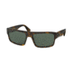 Prada PR04RS Sunglasses HAQ3O1-58 - Matte Havana Frame, Dark Green Lenses