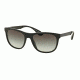 Prada PR04SSF Bifocal Prescription Sunglasses PR04SSF-1AB0A7-57 - Lens Diameter 57 mm, Frame Color Black