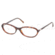 Prada PR05OV Single Vision Prescription Eyeglasses AB61O1-5116 - Dark Havana 