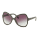 Prada PR05SSF Sunglasses UFG4W1-56 - Matte Alluminium Grey Frame, Violet Gradient Lenses