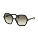 Prada PR06SS Bifocal Prescription Sunglasses PR06SS-1AB0A7-56 - Lens Diameter 56 mm, Frame Color Black