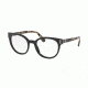 Prada PR06TVF Progressive Prescription Eyeglasses 1AB1O1-52 - Black Frame