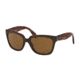 Prada PR07PSA Sunglasses DHO8C1-56 - Brown Frame, Brown Lenses